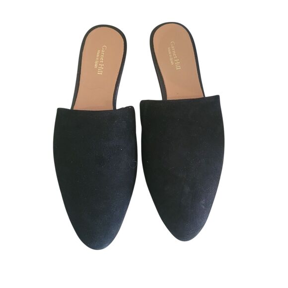 Garnet Hill Iris Mules Womens Size 8.5 Back Suede Slip On Shoes Career Going Out - Picture 2 of 7